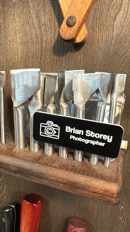 Custom Engraved Magnetic Name Tags