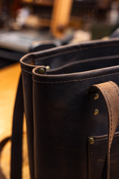 18" Leather Handbag